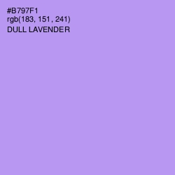 #B797F1 - Dull Lavender Color Image